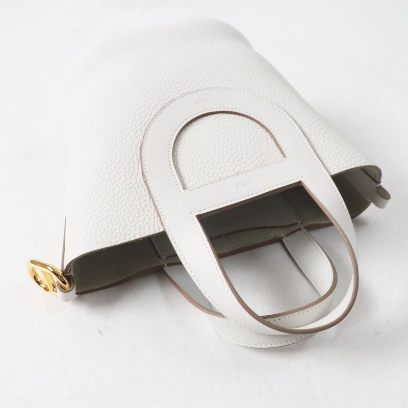 Hermes In The Loop 18 Gold Hardware Taurillon Clemence Handbag Griper W
