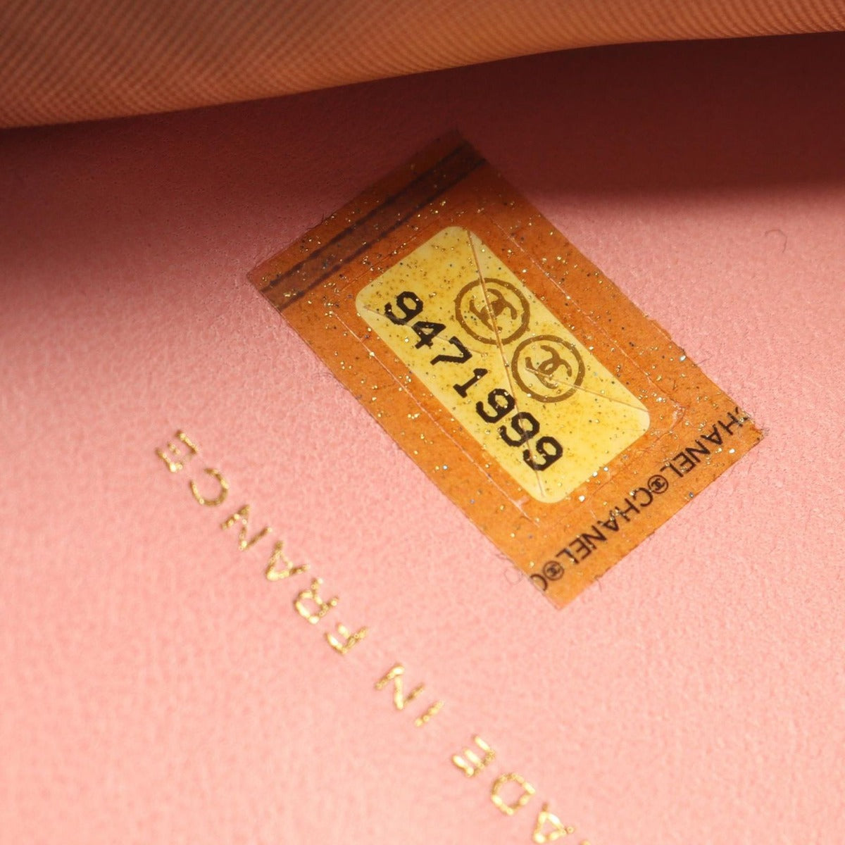 Chanel Hook Wallet CC Logo Pink Calf — view 6