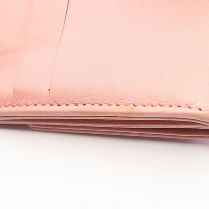 Chanel Hook Wallet CC Logo Pink Calf — view 7