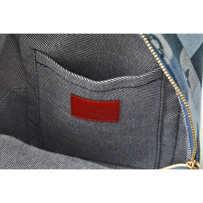 Louis Vuitton Backpack Mini Shoulder Bag Denim Monogram Palm — view 5