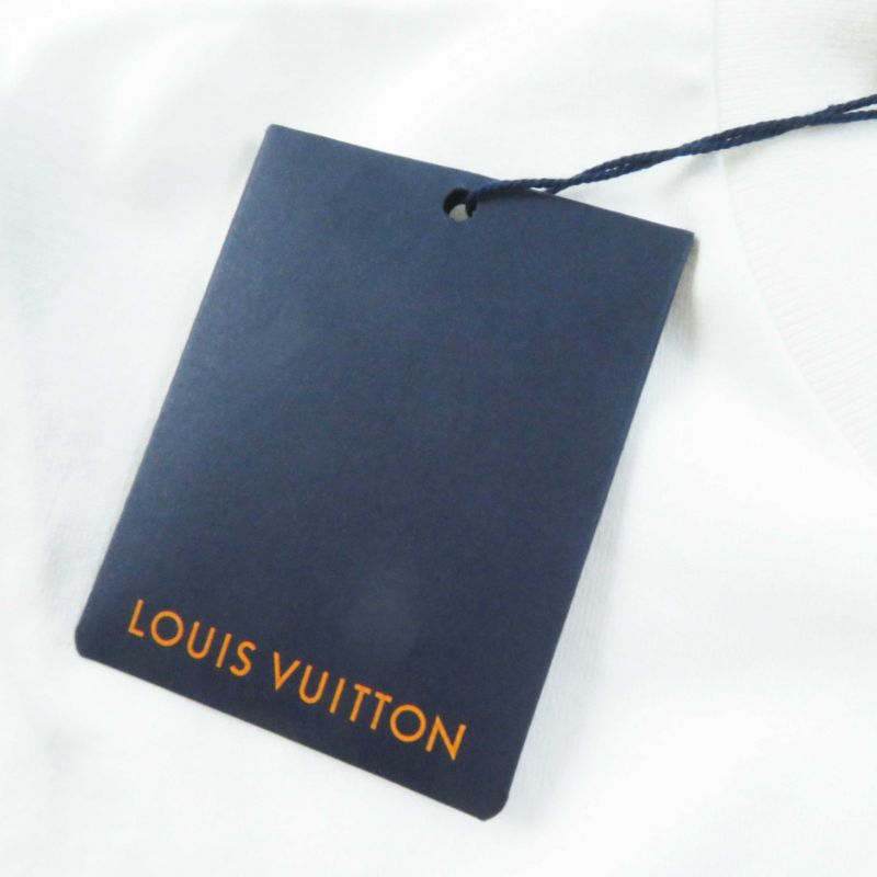 Louis Vuitton 23AW 1abrxk Zipper Sleeve T-shirt Dress Cotton Dress White Light