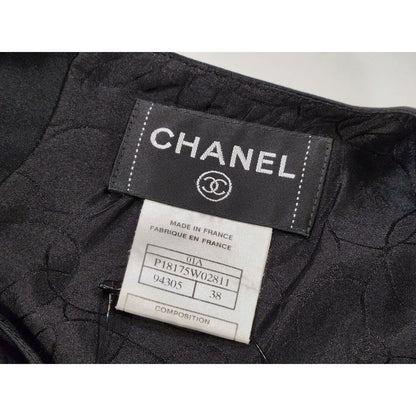 Chanel No Sleeve Silk Dress — view 7