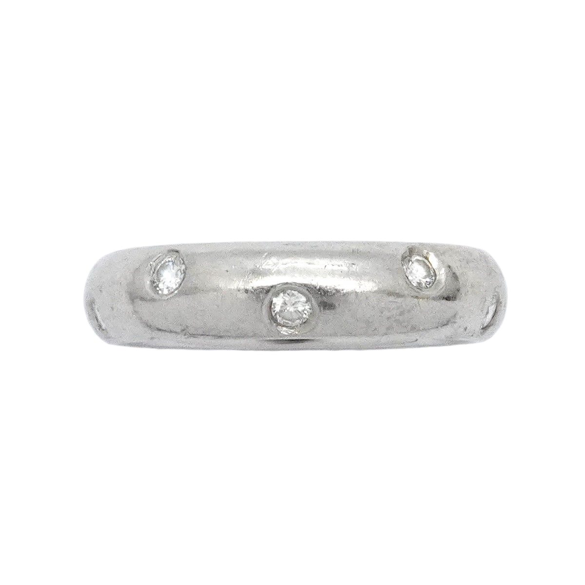 Tiffany & Co Ring Dots Platinum Diamond — view 2