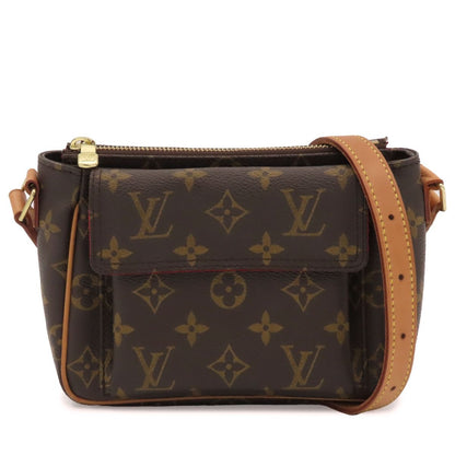 Louis Vuitton Viva Cite PM Brown Gold Monogram Canvas Shoulder Bag