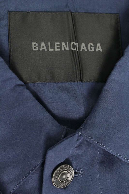 Balenciaga 831488 Tro37 Fluid Poplin Shirt Men's L