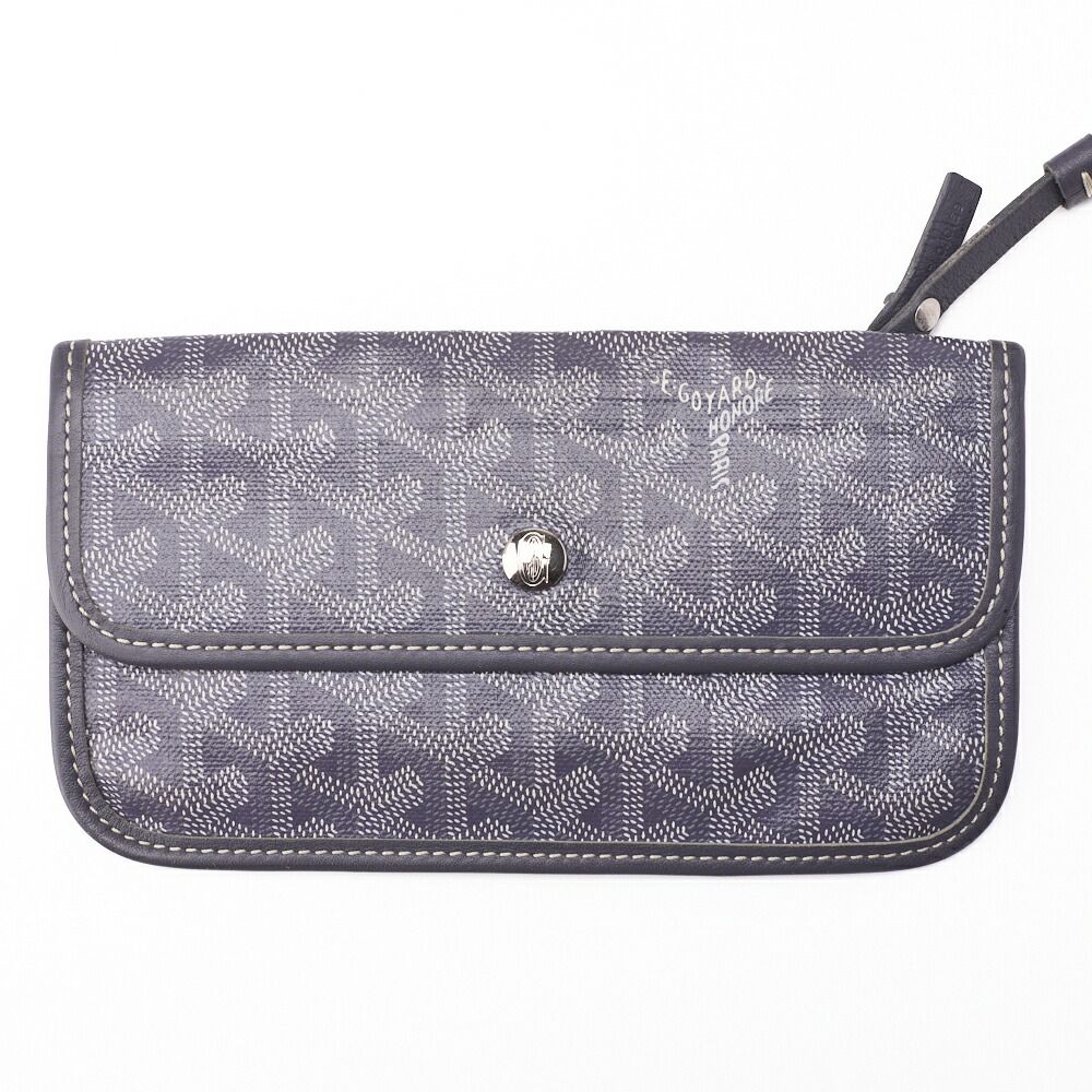 Goyard Saint Louis PM Tote Bag Coated Canvas Gray