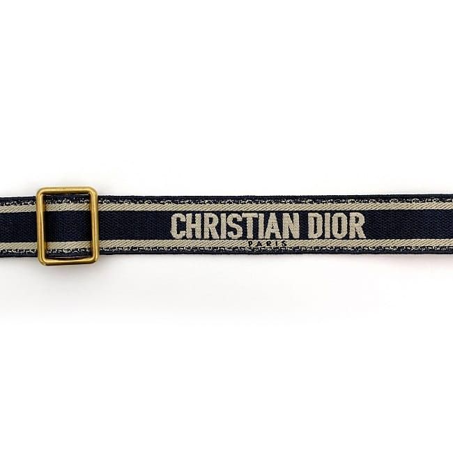 Christian Dior Shoulder Strap F21346 Navy