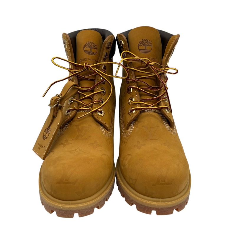 2496 Louis Vuitton Boots LV X Timberland 6-in Ankle Boots Monogram Men's Size 9