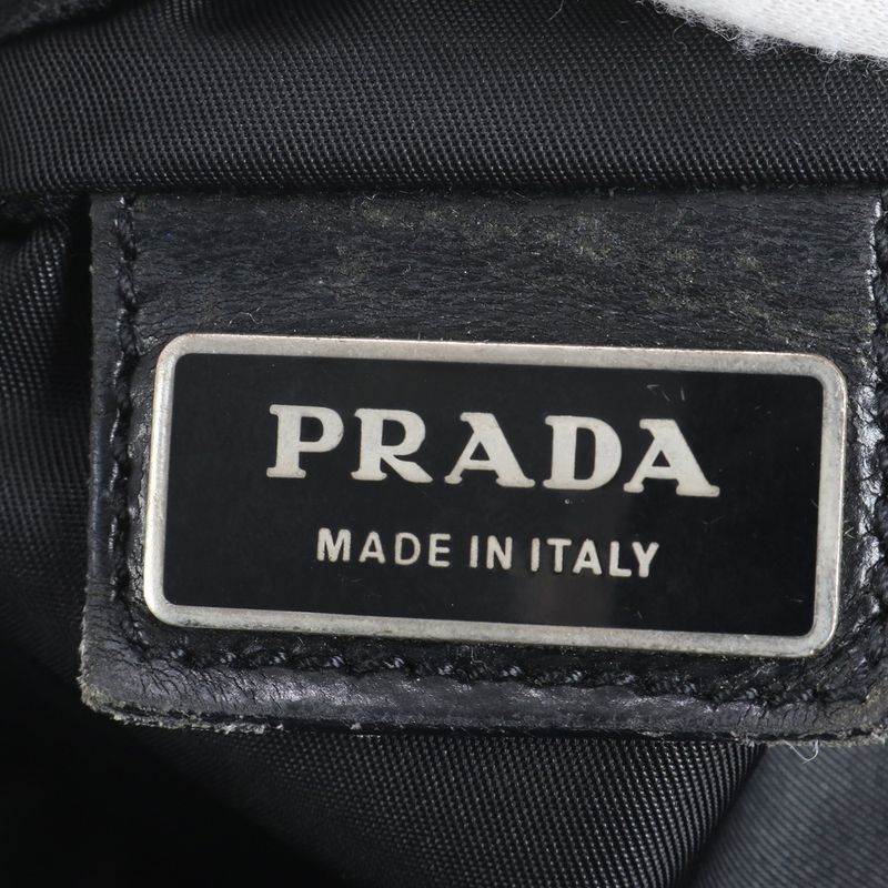 Prada Tessuto Nylon Triangle Logo Shoulder Bag Crossbody Messenger Business