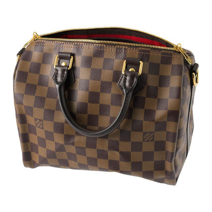 Louis Vuitton Speedy Shoulder Bag Bandoliere 25 Brown