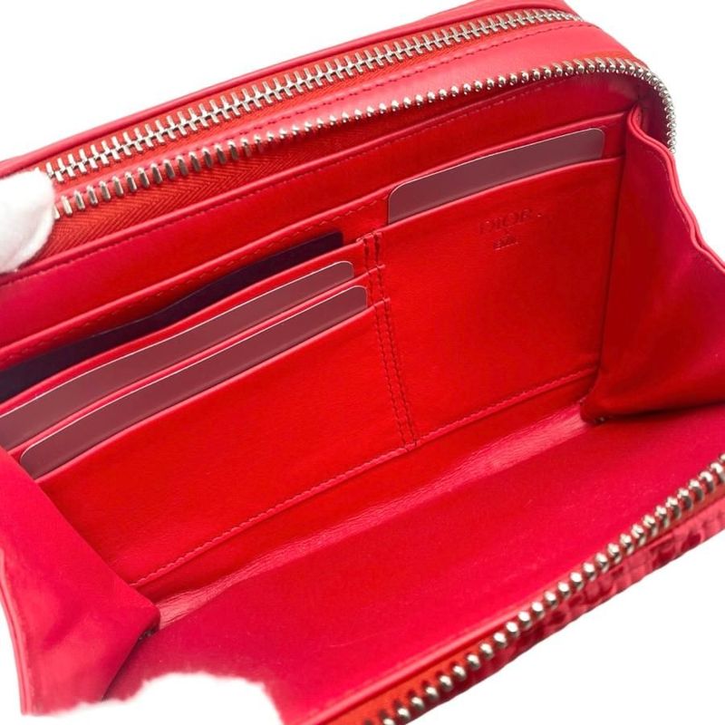 Christian Dior Shoulder Bag Oblique Messenger Bag 2esbc119ray Quilted Bunny Red