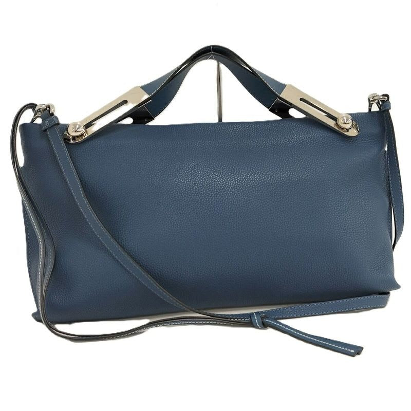 Loewe Missy 2-Way Shoulder Bag Leather Blue