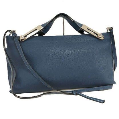 Loewe Missy 2-Way Shoulder Bag Leather Blue