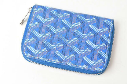 Goyard Coin Case Coin Purse Card Case Goyard Wallet Matignon Mini Herringbone