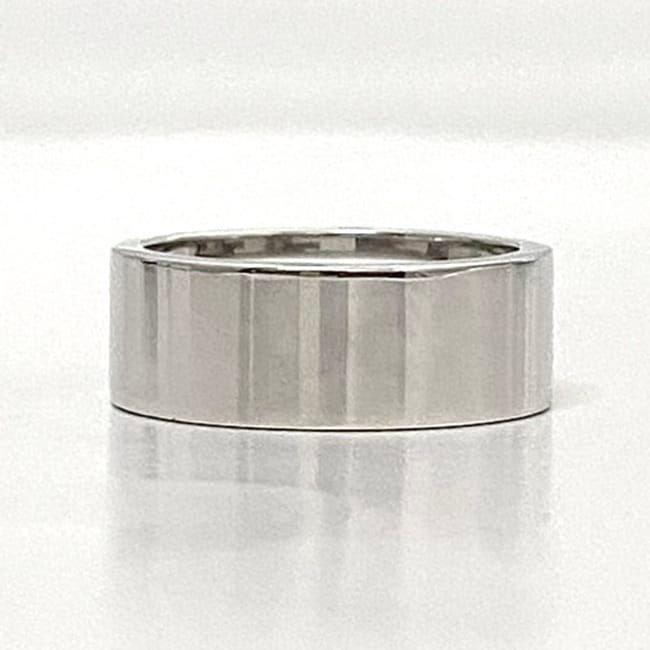 Gucci G Cut Ring Silver 032661 09840 8106 Ring
