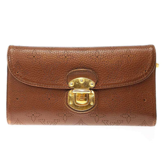 Louis Vuitton M58138 Monogram Mahina Portefeuille Amelia Long Fold Wallet