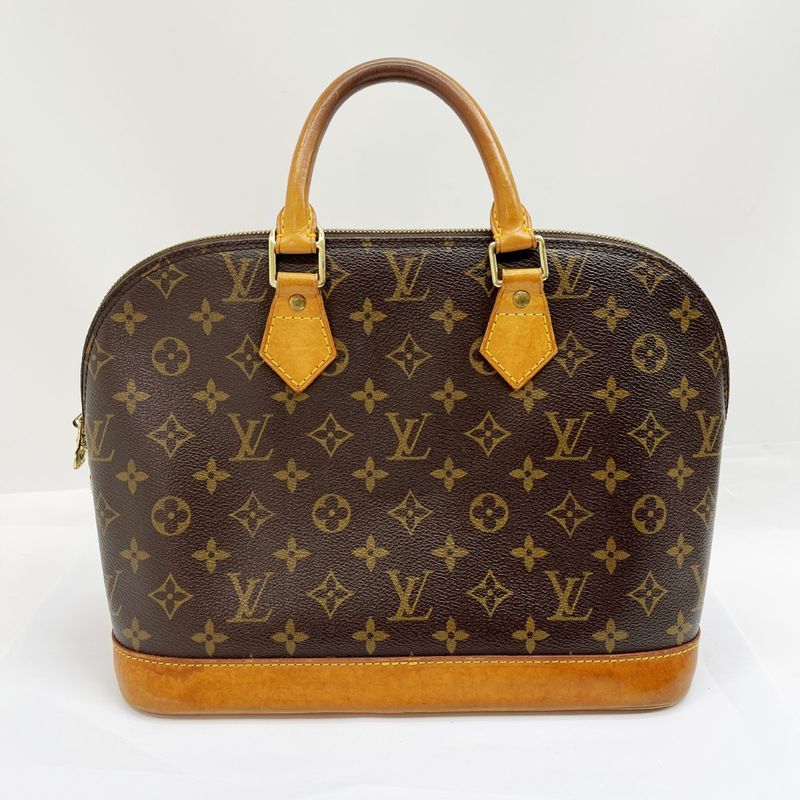 Louis Vuitton Monogram Alma Bag Handbag Alma M51130 Brown