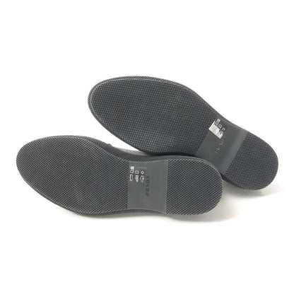 Prada Sneakers Size 5 1 2 Low Cut Rubber Wappen Leather Shoes 20250610 Ra5022