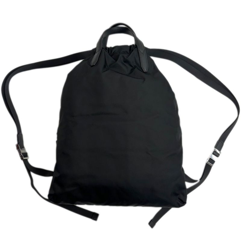 Fendi Nylon Backpack Black Vocabulary