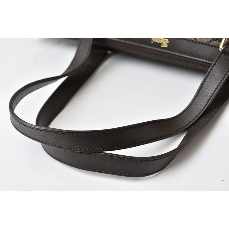 Gucci Tote Shopping GG Canvas Brown — view 12