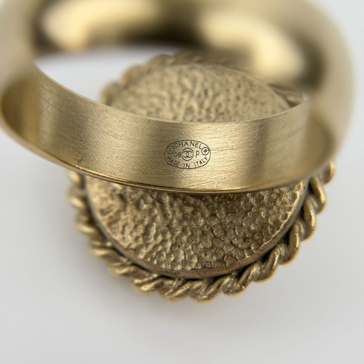 Chanel CC Logo Ring Vintage — view 8