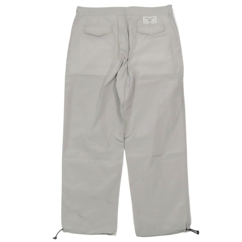 Unused 22ss DIOR Technical Ripstop Nylon Pants Logo Buckle Belt Drawcord 54