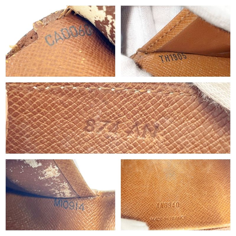 Louis Vuitton Monogram PVC Wallet Set of 5 Brown 414856 Bifold Wallets