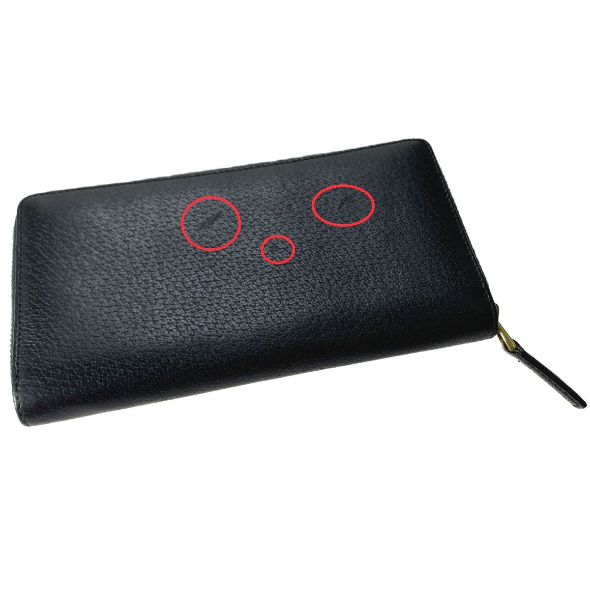 Gucci Round Zipper Long Wallet 435298 Black