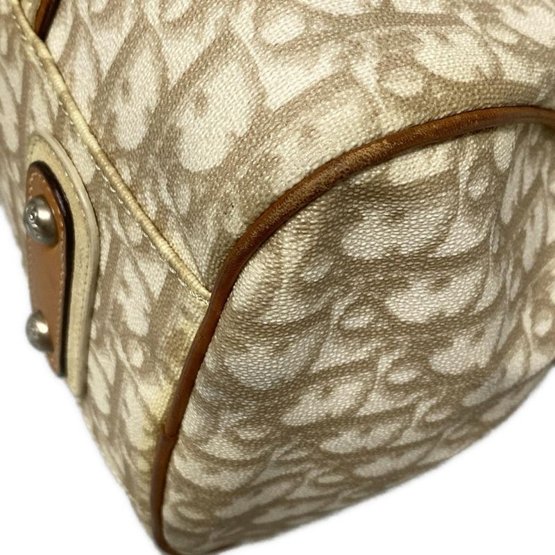 Dior/christian Dior Handbag Romantictrotter Lcs44706 Ivory X Beige X Brown