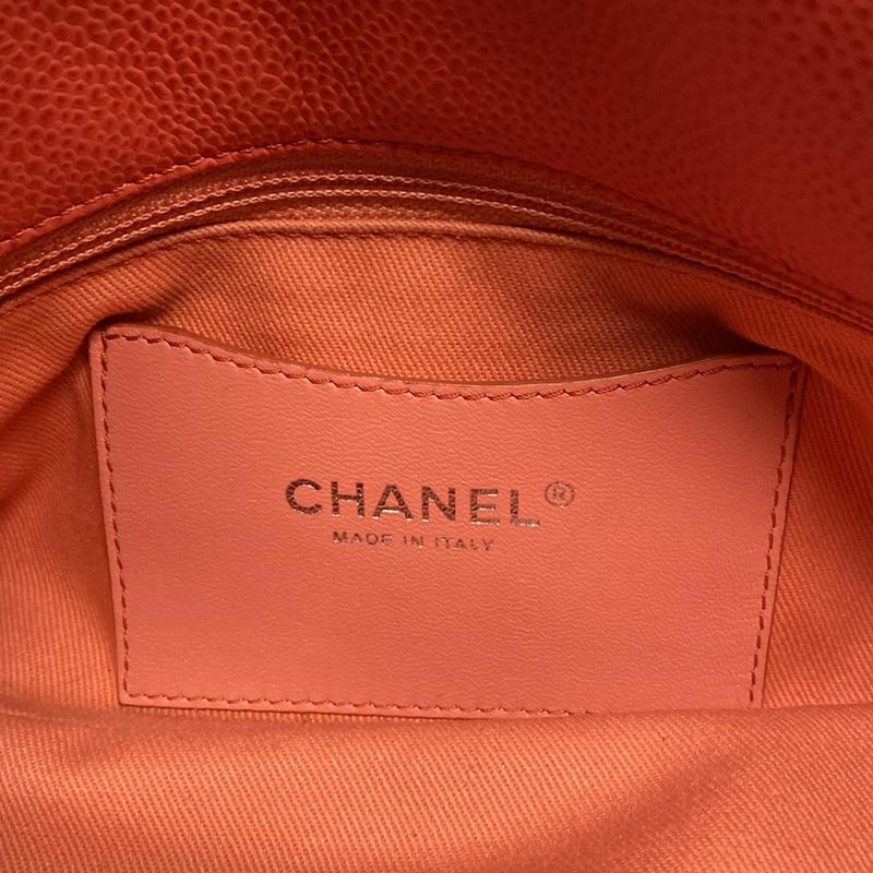 Chanel Shoulder Bag Mademoiselle Beauring Bag Coral Chain Shoulder/silver