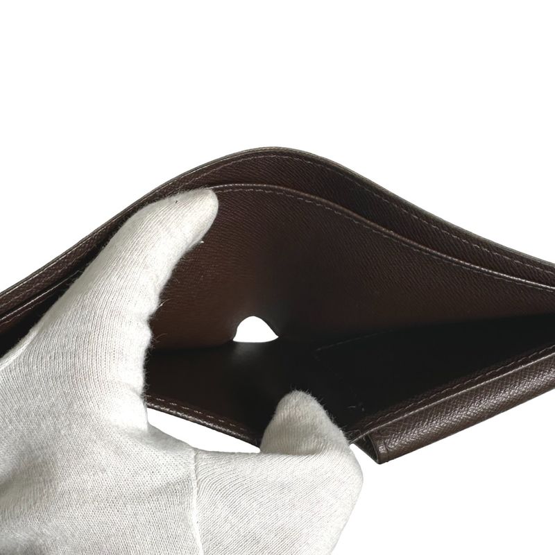 Louis Vuitton N61675 Damier Portefeuille Marco Wallet With Credit Card Slots