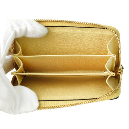 Gucci Card Case Ophidia Jumbo GG Beige/banana