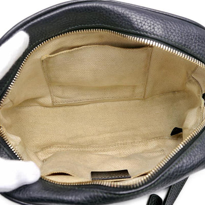 Gucci Soho Small Disco Bag 308364 Leather Black Fringe