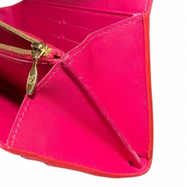 Louis Vuitton Monogram Vernis Portefeuille Sarah M91765 Long Wallet For Women