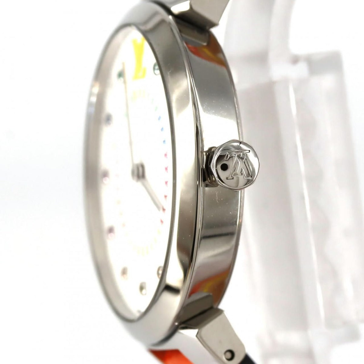 Louis Vuitton Tambour Slim 11 P Qa159 SS Quartz — view 3