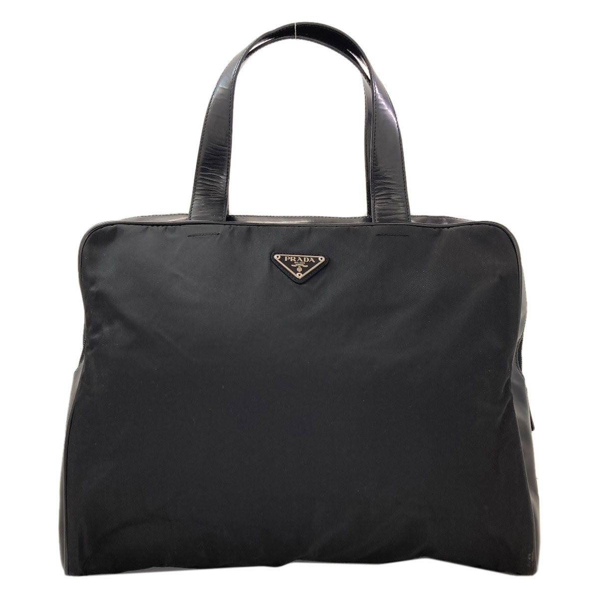 Prada Logo Handbag Nylon