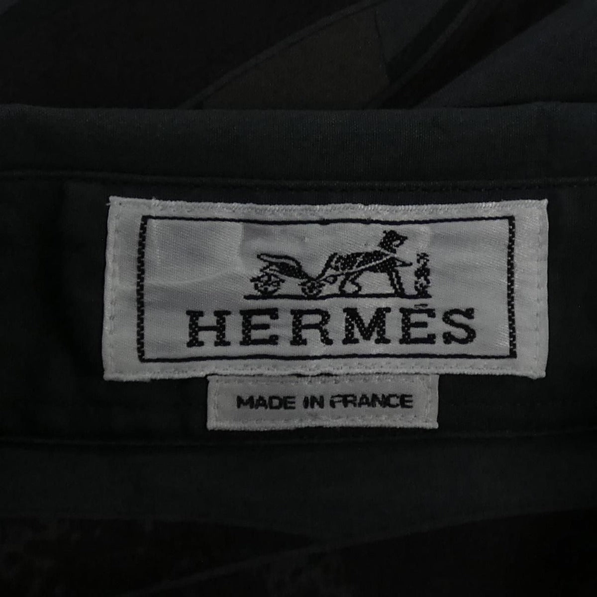 Hermes Cavalcadour Shirt Gray 38 — view 4