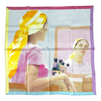 Hermes Scarf Silk Regard de Soie Gaze Multicolor — view 2