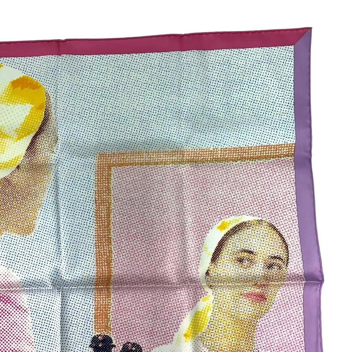 Hermes Scarf Silk Regard de Soie Gaze Multicolor — view 4