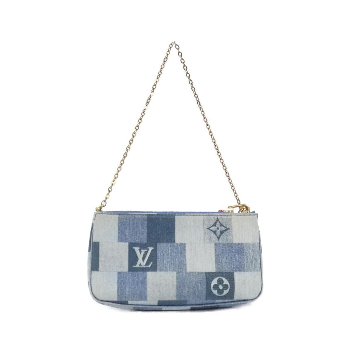 Louis Vuitton Denim Monogram Multi Pochette Shoulder Bag — view 2