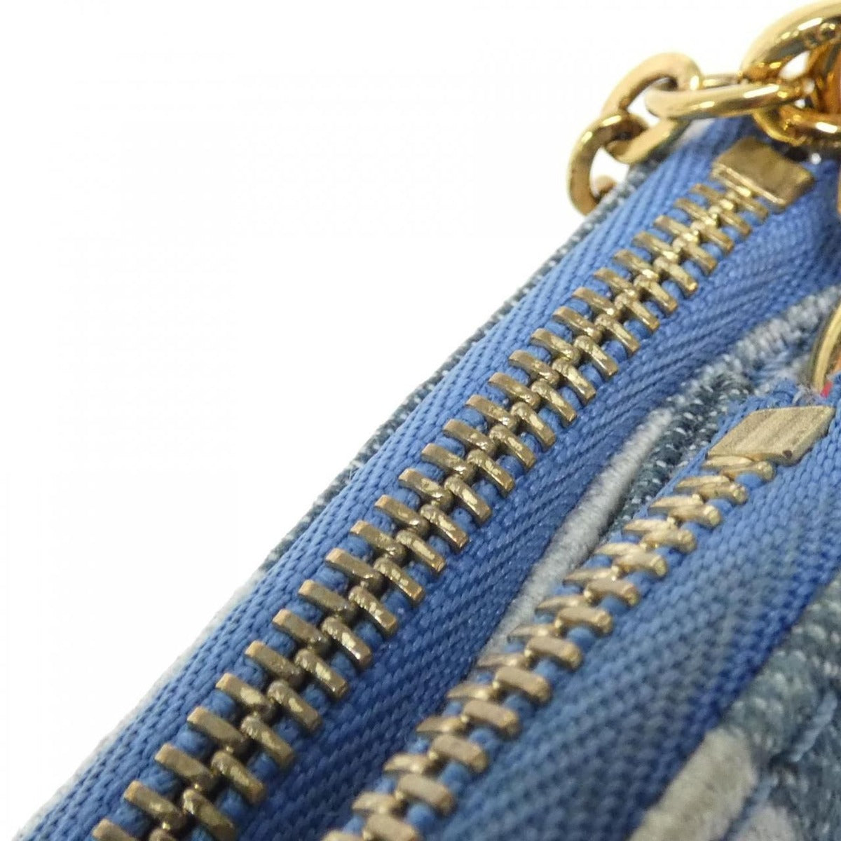 Louis Vuitton Denim Monogram Multi Pochette Shoulder Bag — view 7