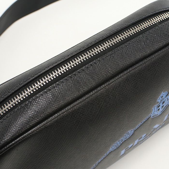 Prada Saffiano Leather Pr93030 Shoulder Bag Shoulder Bag Men's