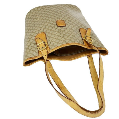 Celine Shoulder Tote Bag Macadam Beige 09bs110