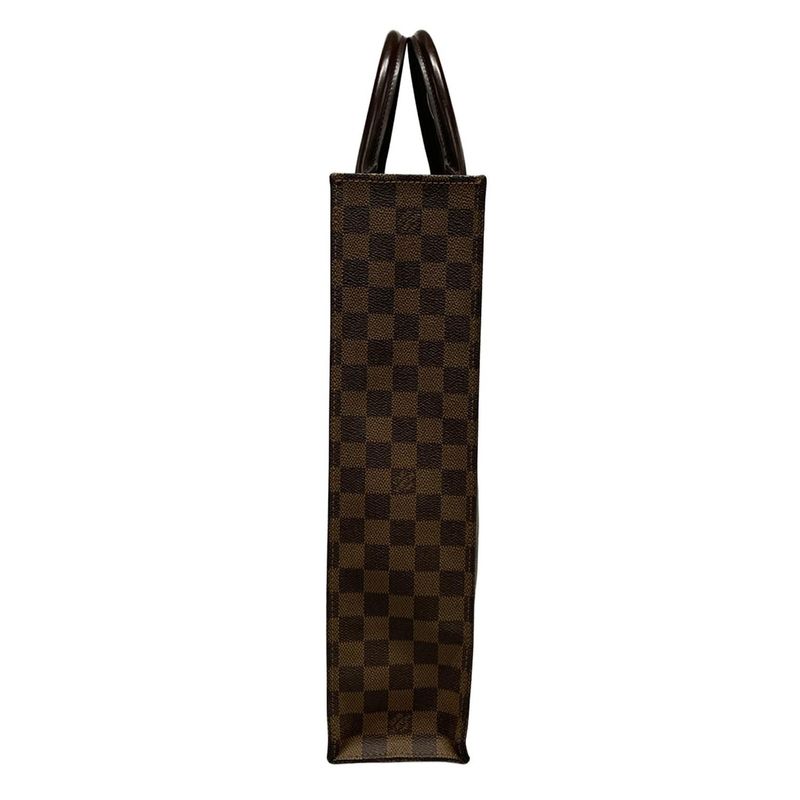 Louis Vuitton Tote Bag Damier Sac Pla (old Shape ) N51140 Ebène