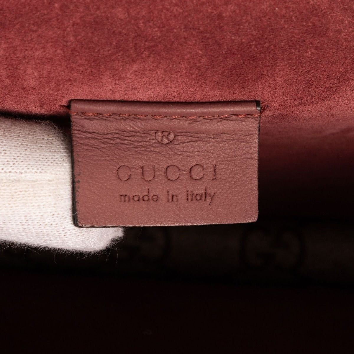 Gucci Blooms Dionysus Beige Burgundy Supreme Canvas Shoulder Bag — view 10