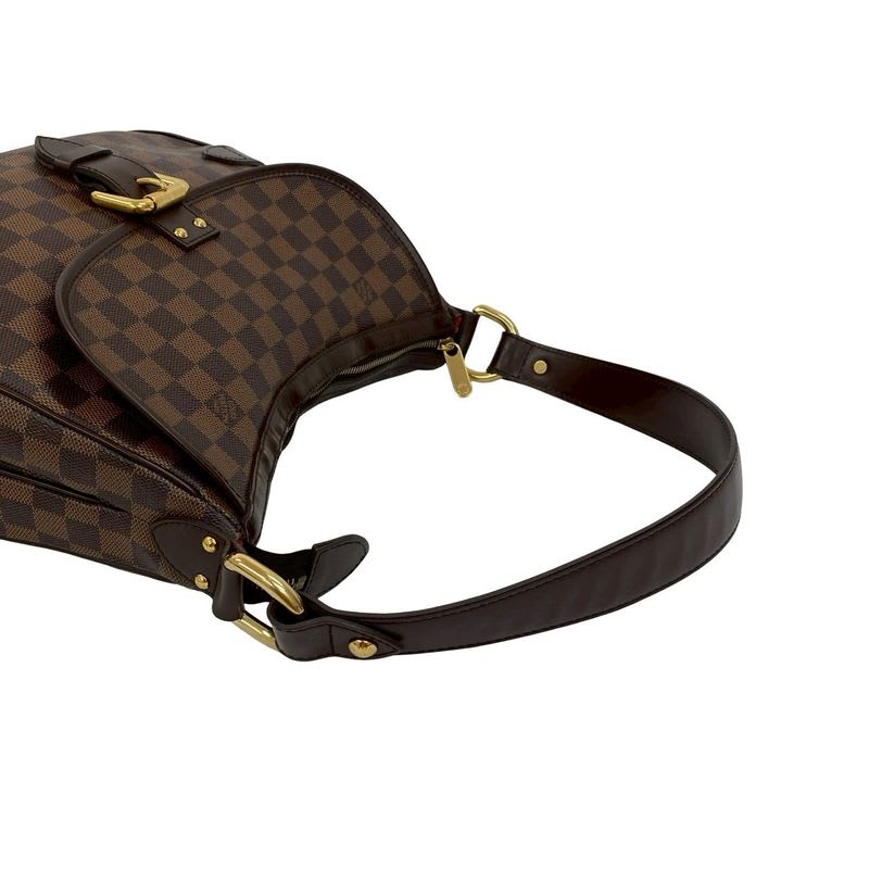 Louis Vuitton Highbury Damier Ebene Leather Semi-one Shoulder Bag Tote Bag