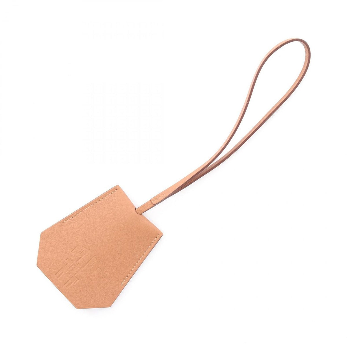 Hermes Charm Clochette Earrings Gift 2024 Gold Leather