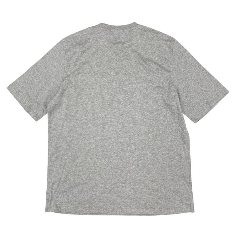 Hermes Short Sleeve T-Shirt Mini Patch Metalerie Au Carré Size S Cotton Gray