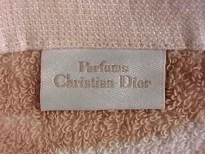Christian Dior 100% Cotton Ribbon Bath Towel Beach Towel Women Pink