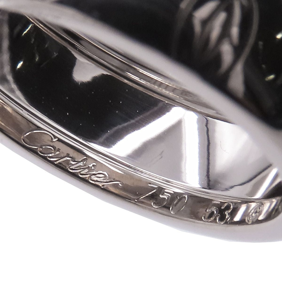 Cartier Happy Birthday White Gold 18k 53 Ring — view 5